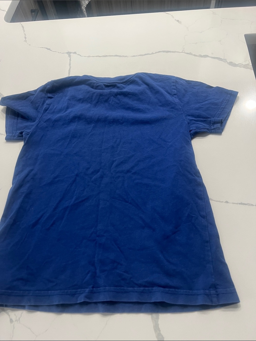 Polo by Ralph Lauren Red 'POLO' Graphic Tee with Blue Polo Logo Tee - Picture 5 of 7